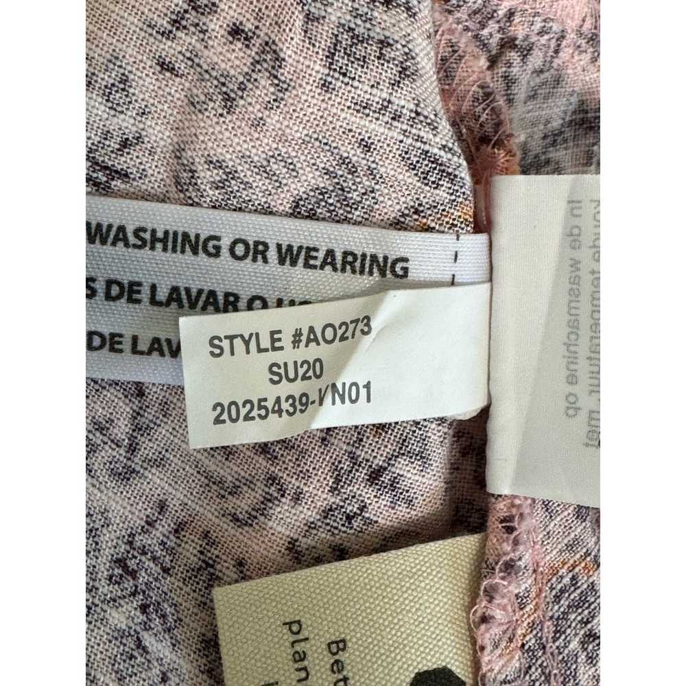 NWOT Madewell Lace-Up Ruffle-Hem Midi Dress in Ba… - image 7
