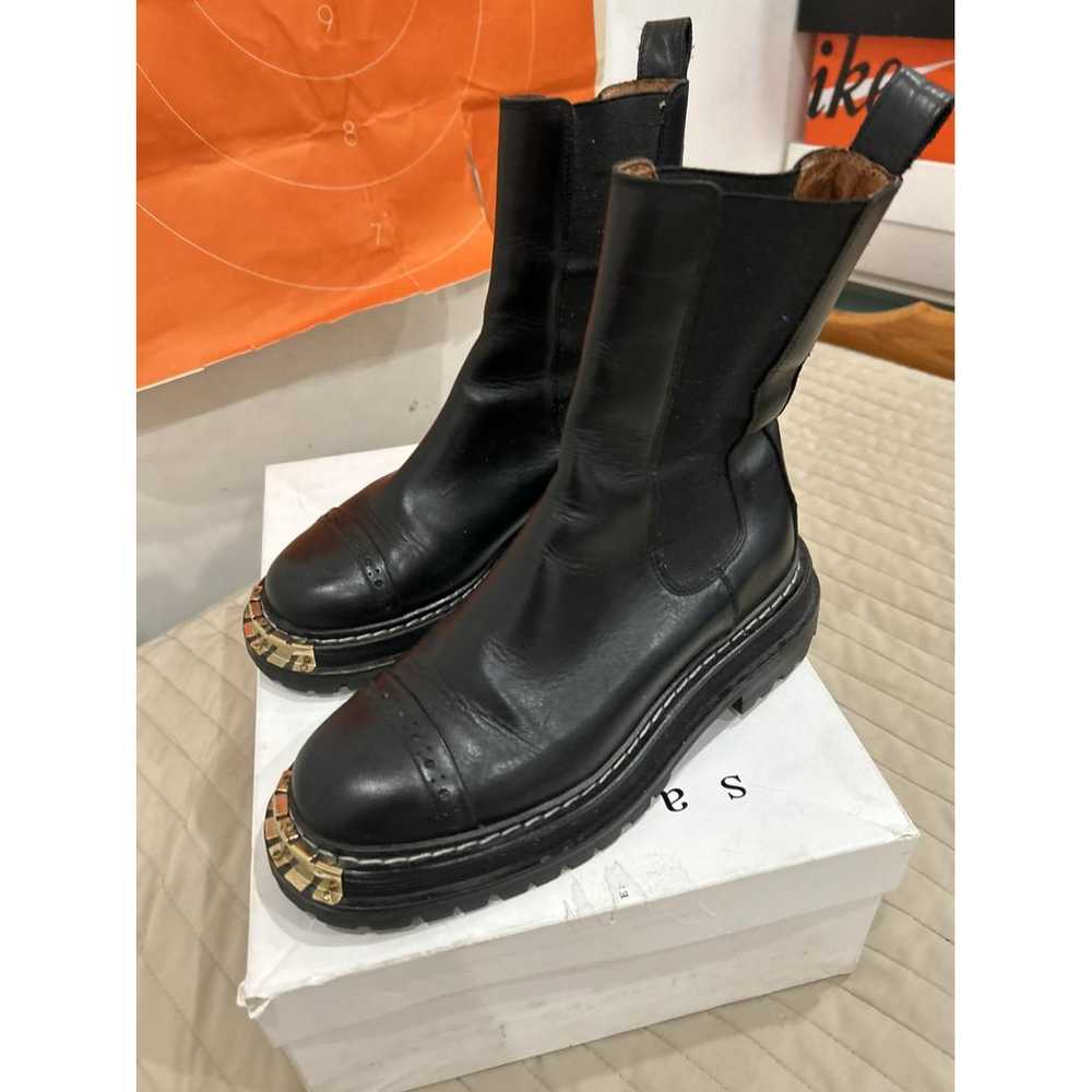 Sandro Fall Winter 2020 leather boots - image 6