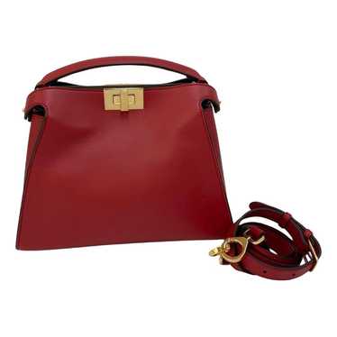Fendi Peekaboo leather handbag