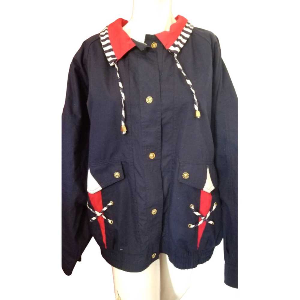 Vintage Vintage Current Seen Sailor Jacket Windbr… - image 4