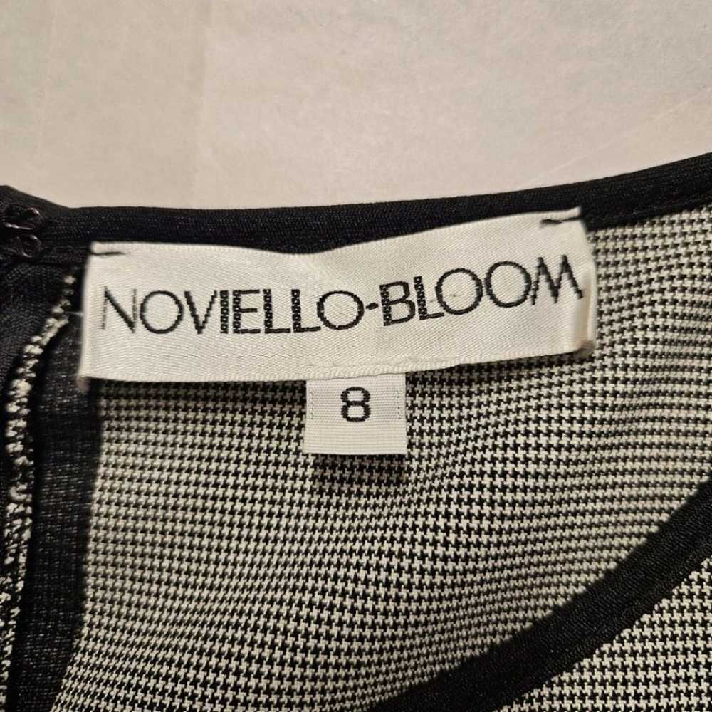 Noviello Bloom Black & White Small Houndstooth Ti… - image 6