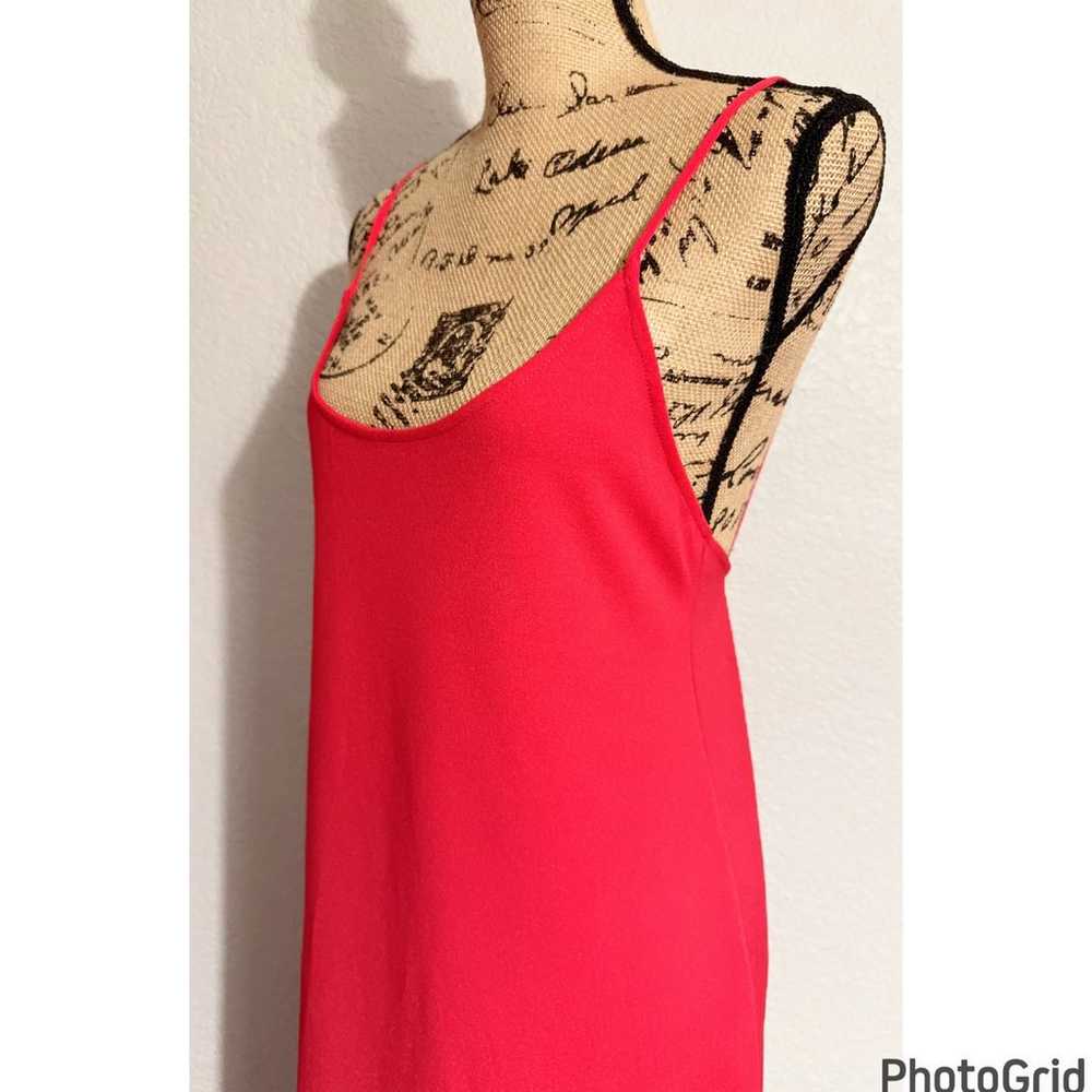 ZARA Hot Pink Open Back Dress - image 5