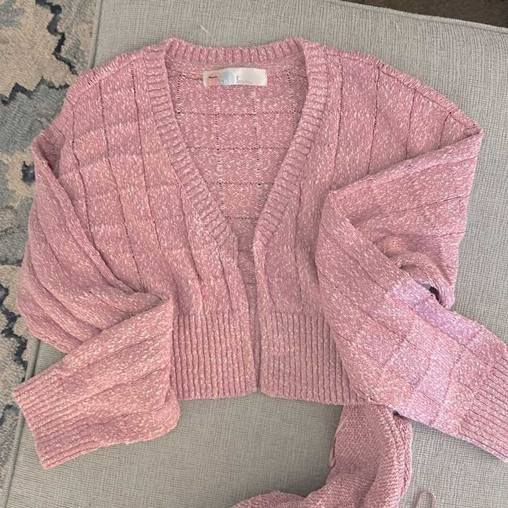 NEW Free People FP Beach pink Declan sweater romp… - image 8