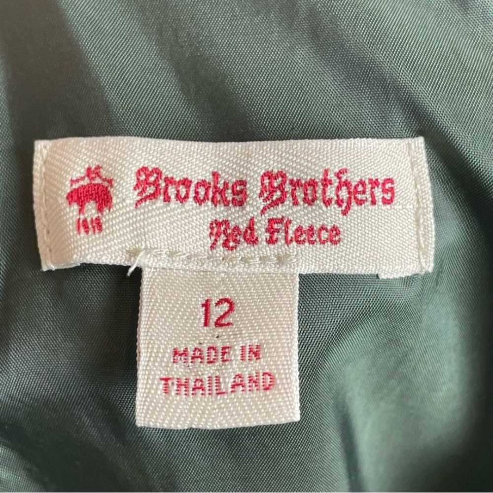 Brooks Brothers Dress Wool Blend Sheath Size 12 W… - image 4