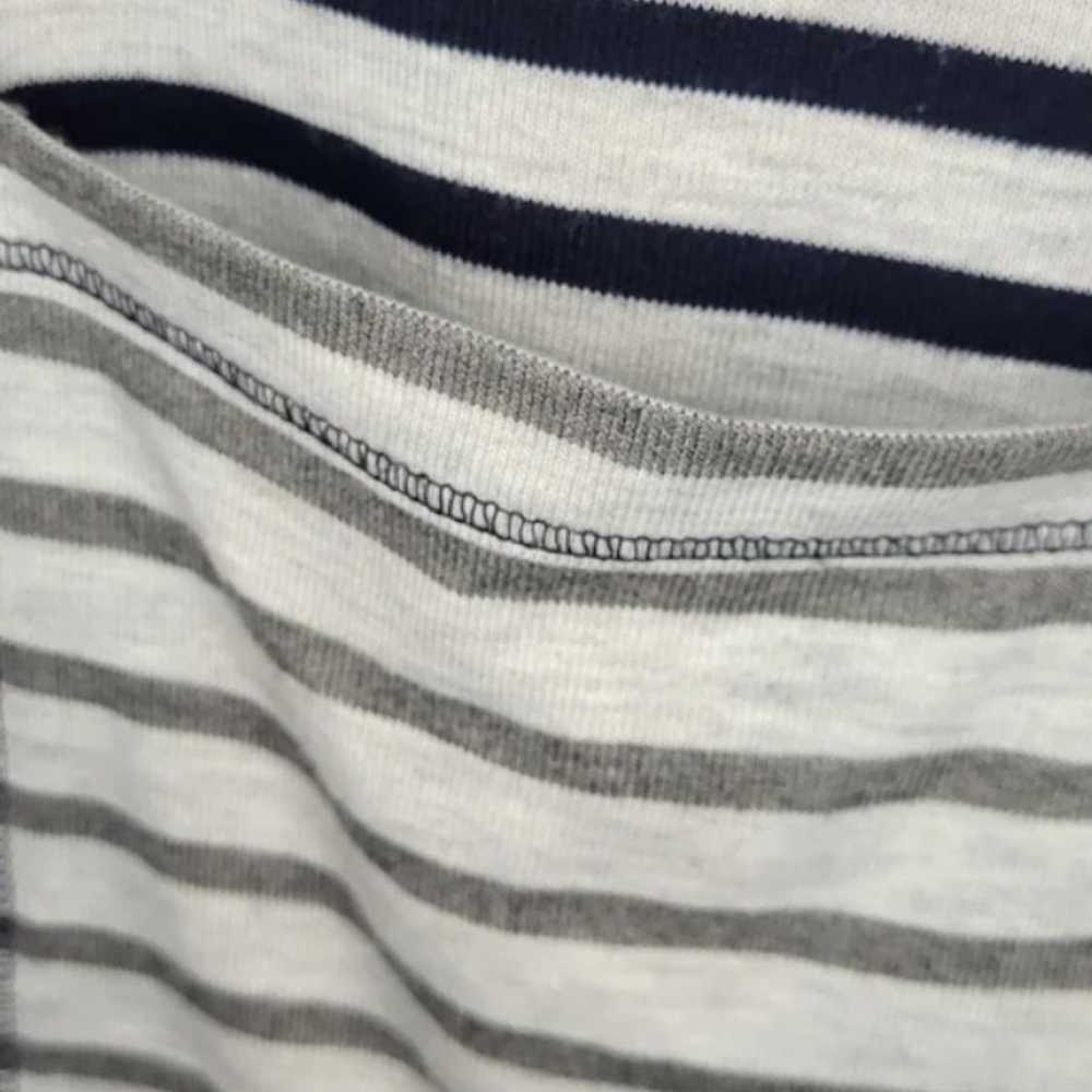Striped Long Cardigan - image 1