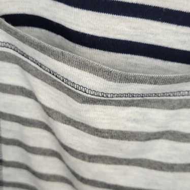 Striped Long Cardigan