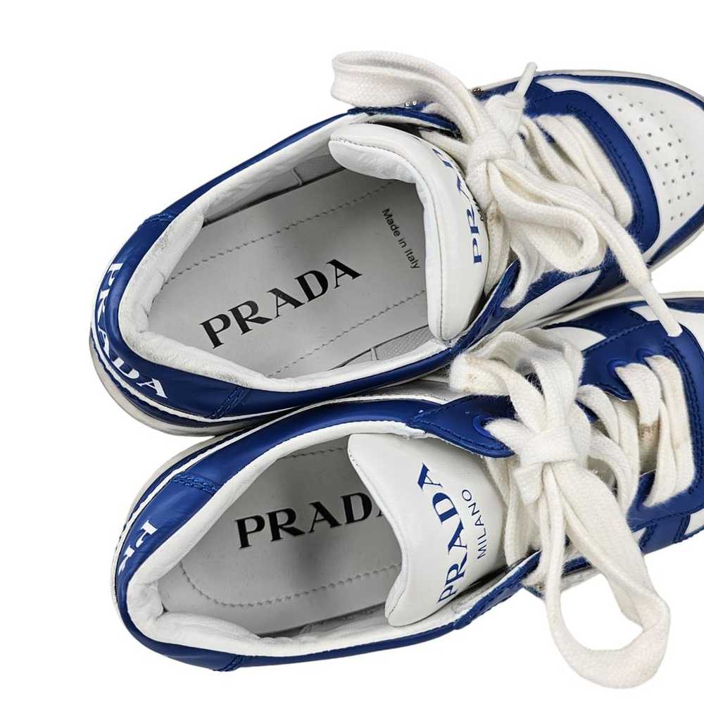 Prada Downtown leather trainers - image 6