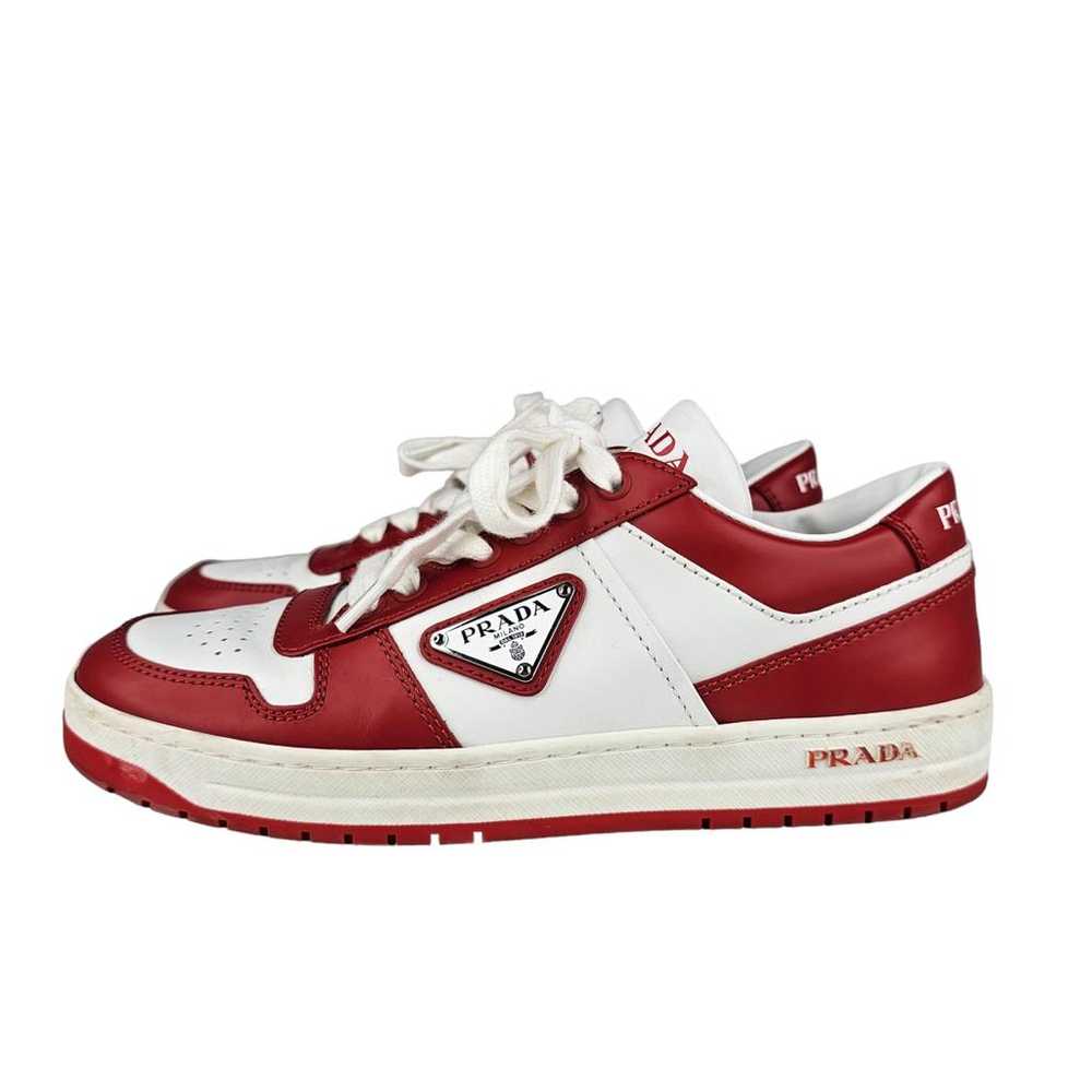 Prada Downtown leather trainers - image 4