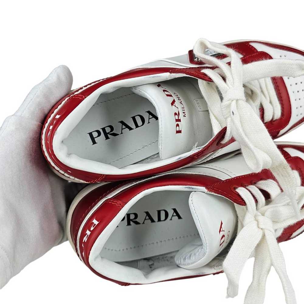 Prada Downtown leather trainers - image 7