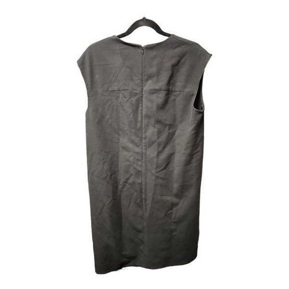 VINCE Black Midi Sheath Sleeveless Dress - Size L… - image 2