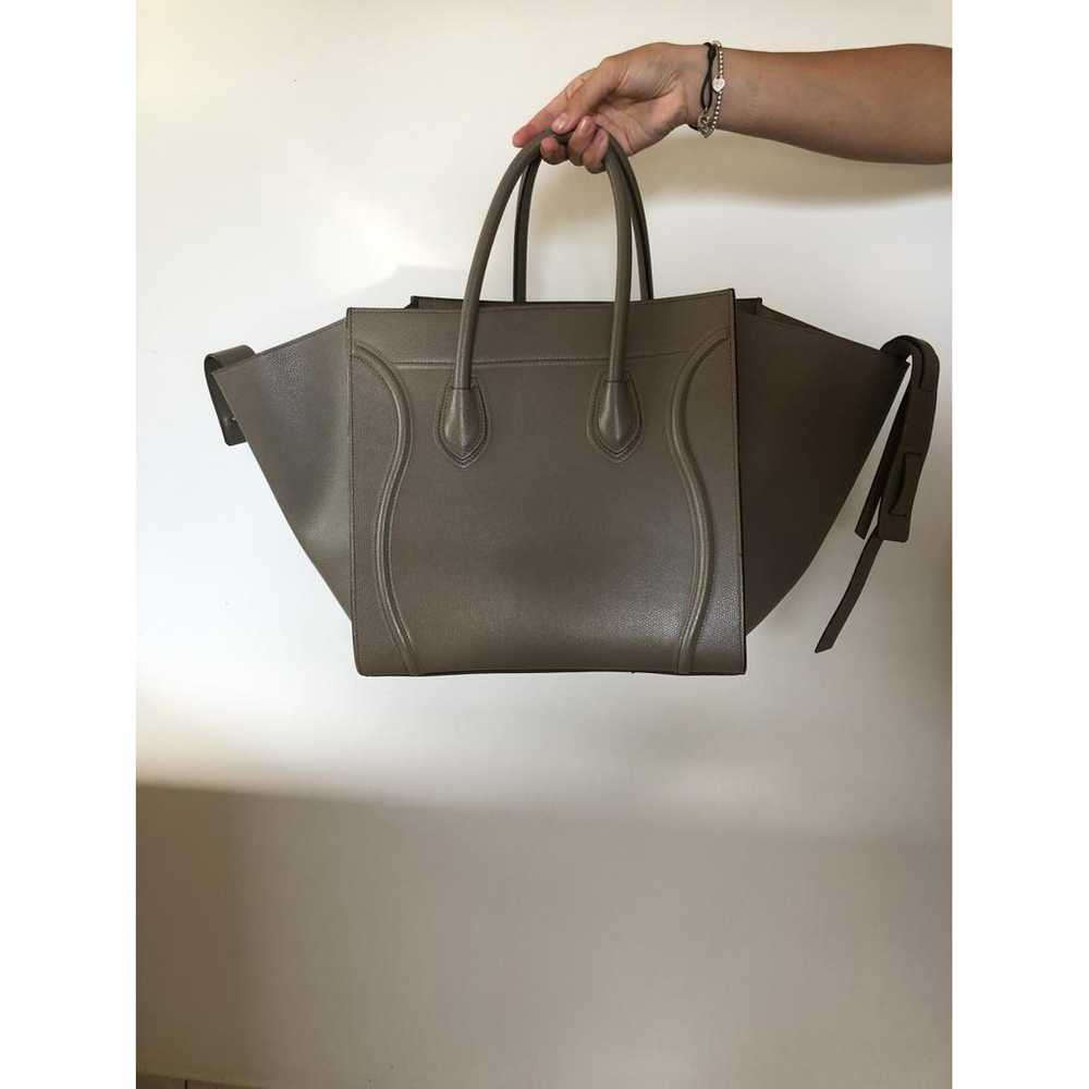 Celine Luggage Phantom leather handbag - image 3