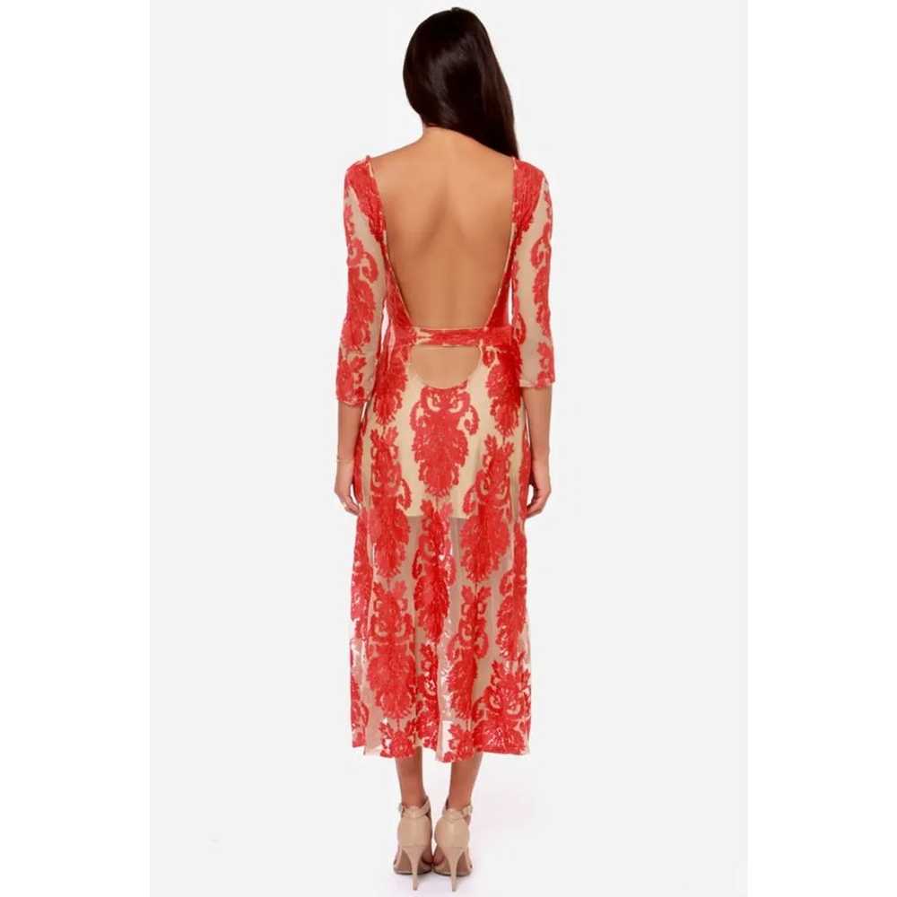 For Love and Lemons San Marcos Embroidered Red Ma… - image 10