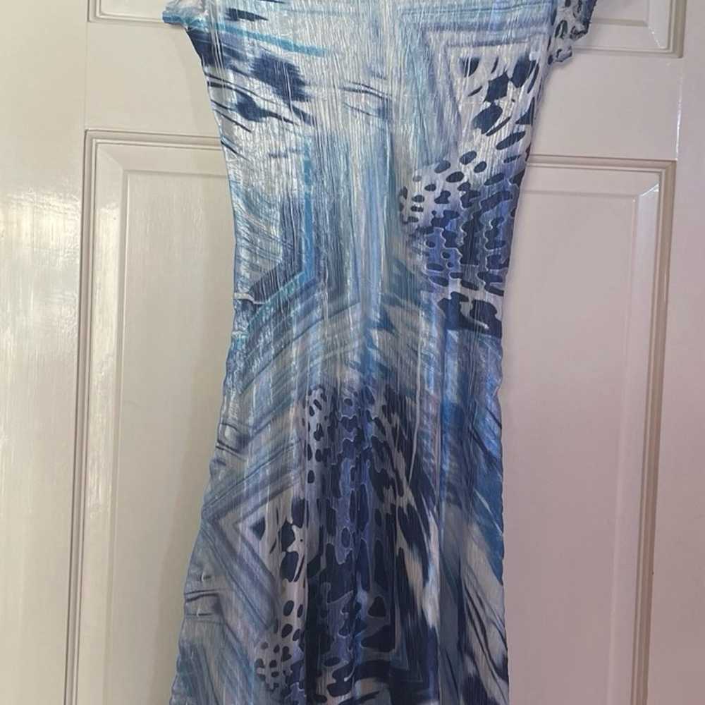 Komarov Blue and white dress - image 1