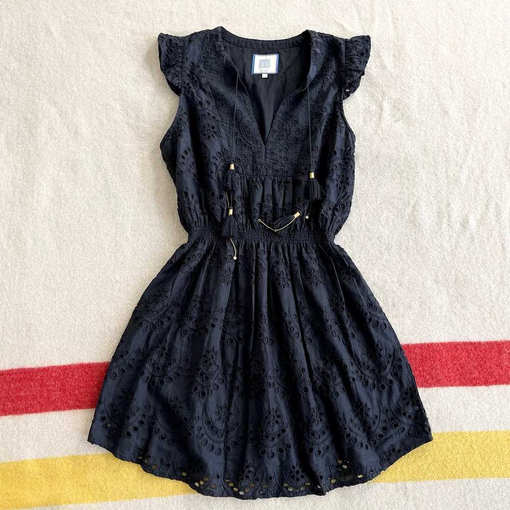 Bell by Alicia Bell black eyelet mini dress - image 3