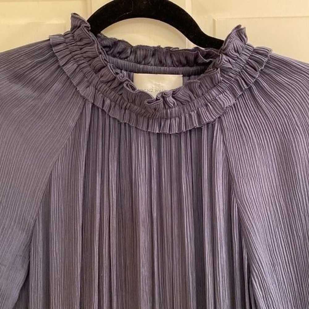 Brochu Walker Silk Pleated Dress size small - image 3