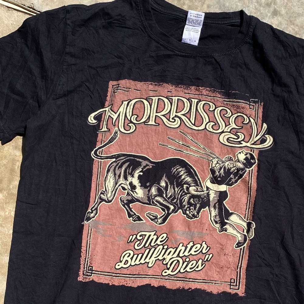 Band Tees × Rock T Shirt × Tee Shirt Morrissey - … - image 2