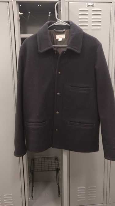 J.Crew × Wallace & Barnes 100% Wool Skiff Coat wit