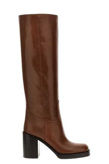 Prada Leather high boots - image 1