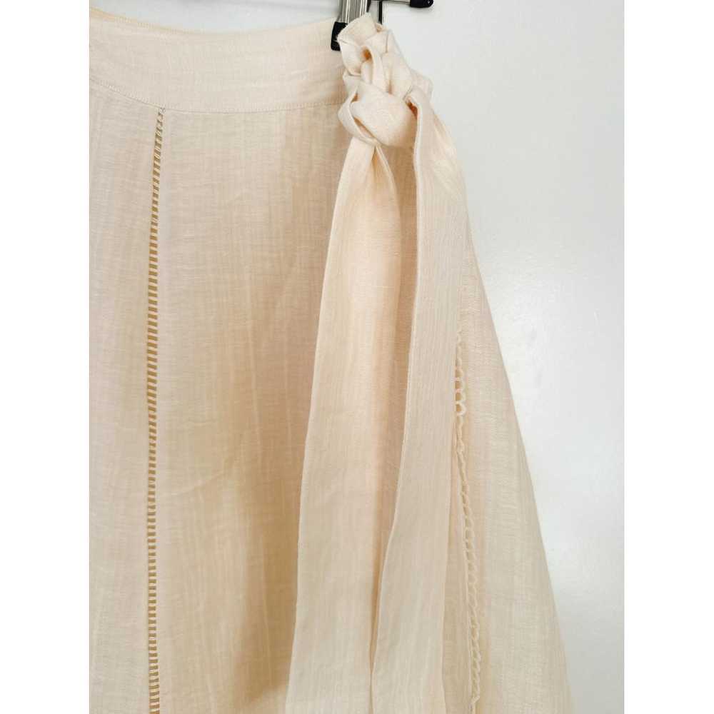 Ginia Silk mid-length skirt - image 2