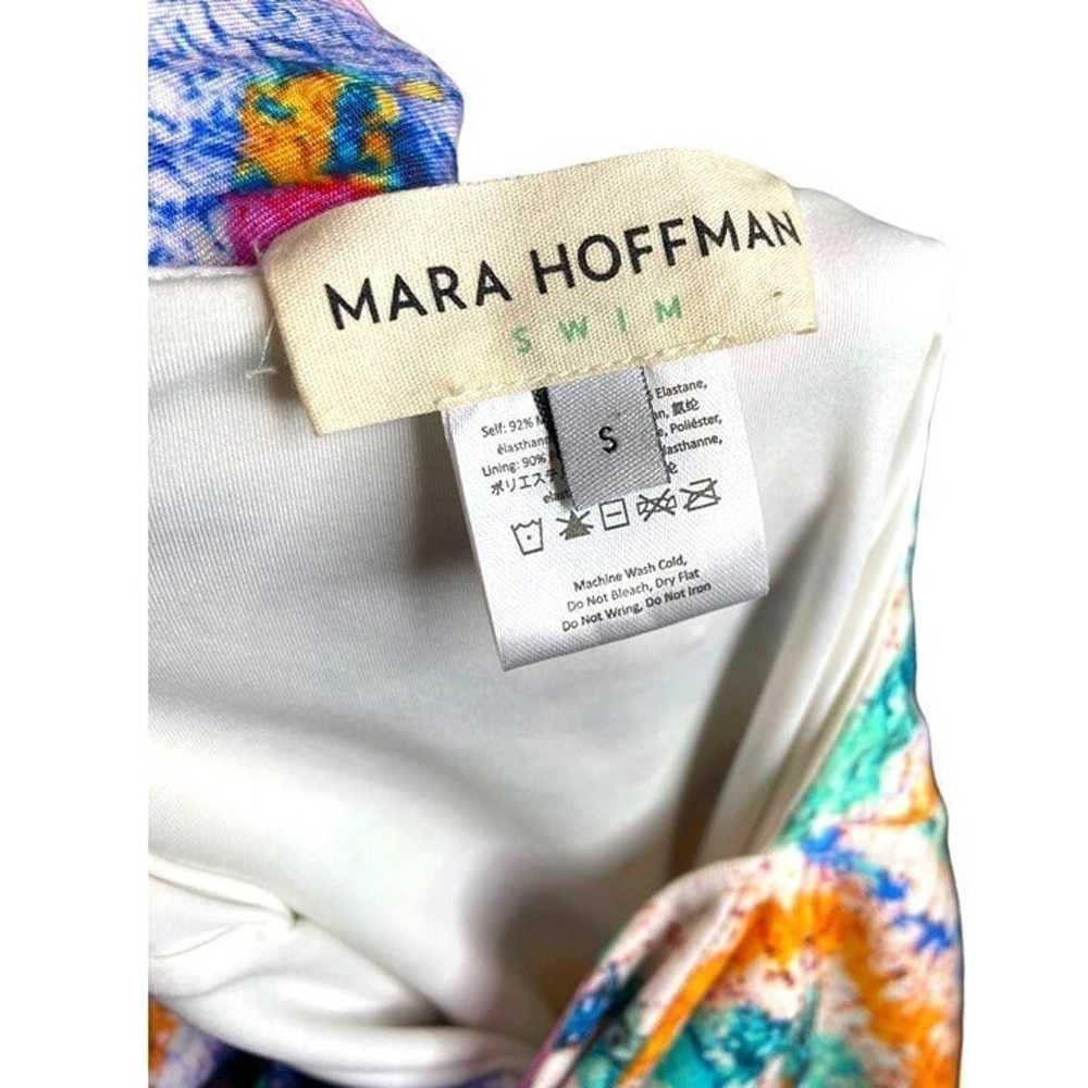 Mara Hoffman small maxi dress abstract pastel sle… - image 3