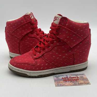 Nike Wmns Nike dunk sky hi hyper red - image 1