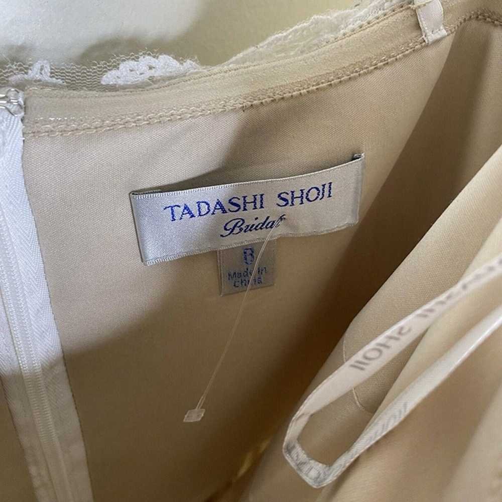 Tadashi Shoji *FLAWS* Bridal Lace Floral Mini Dre… - image 12