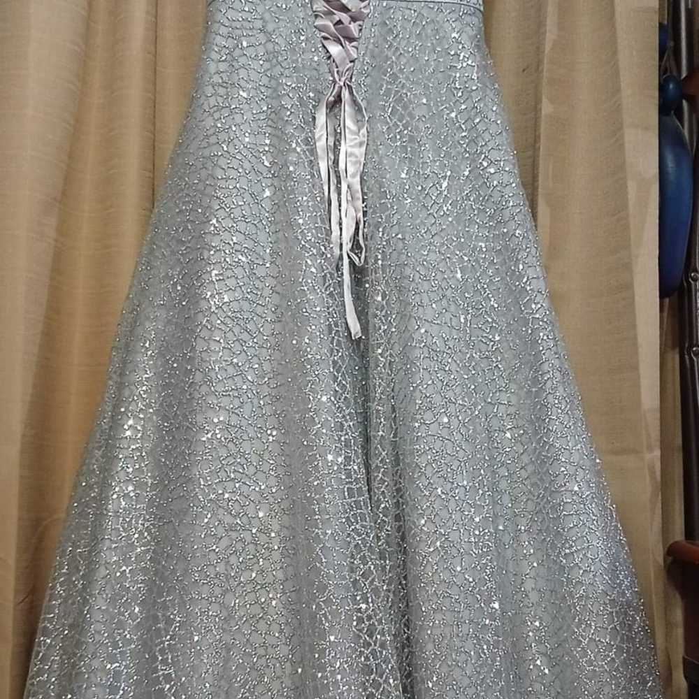 Silver dress - image 3