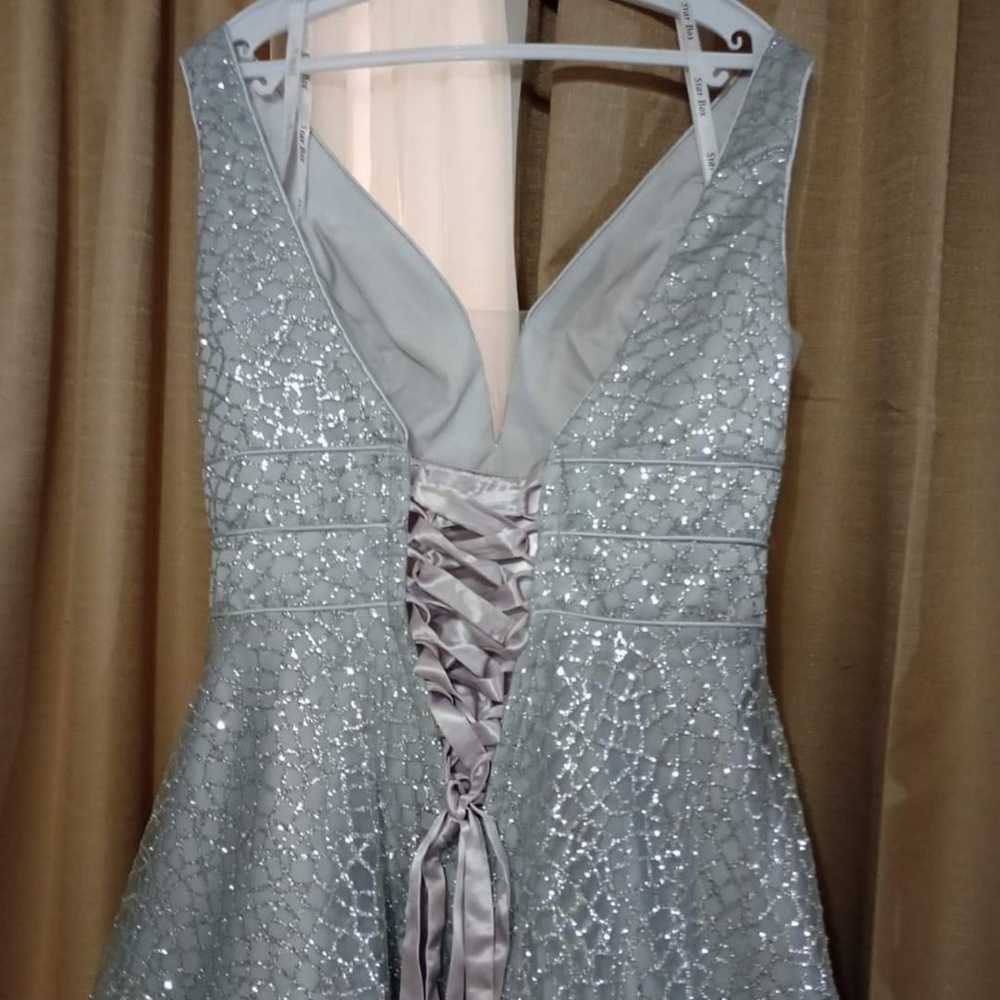 Silver dress - image 4