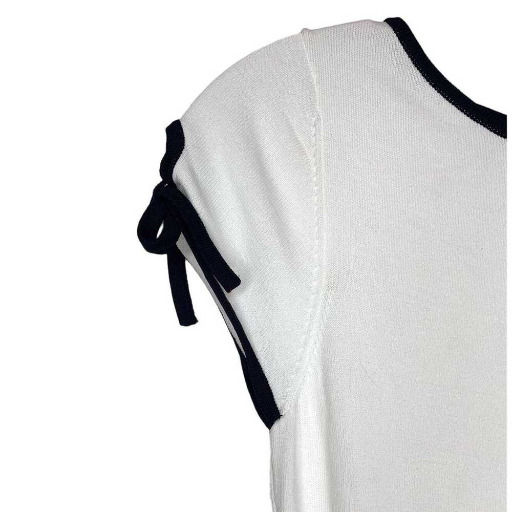 Carolina Herrera white tiered ruffle midi dress w… - image 6