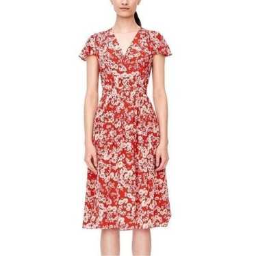 Rebecca Taylor Cherry Blossom Wrap Dress