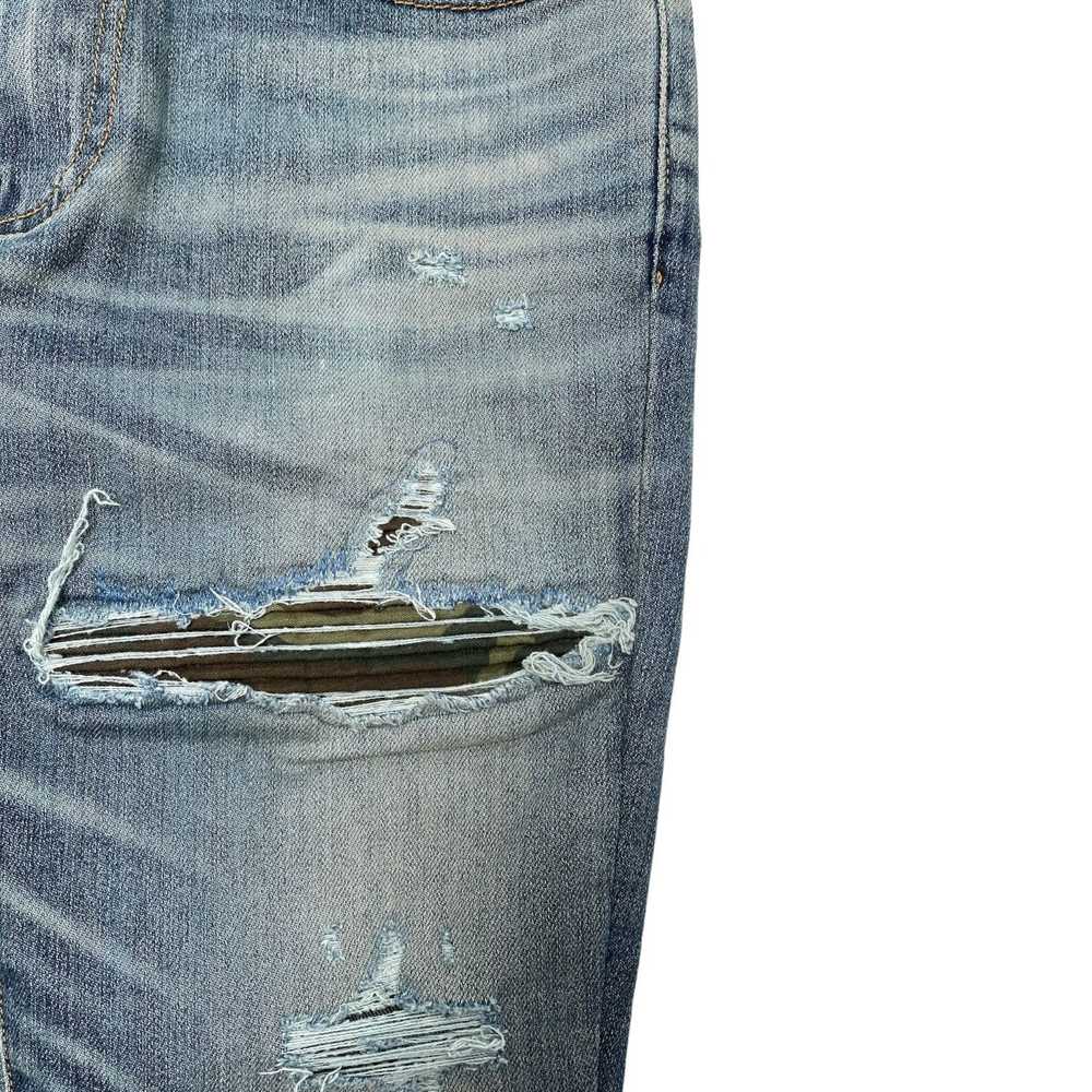 Amiri Amiri MX1 Camo Bandana Patch Jeans Medium I… - image 3