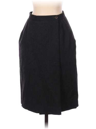 Giorgio Armani Women Black Wool Skirt 40 italian