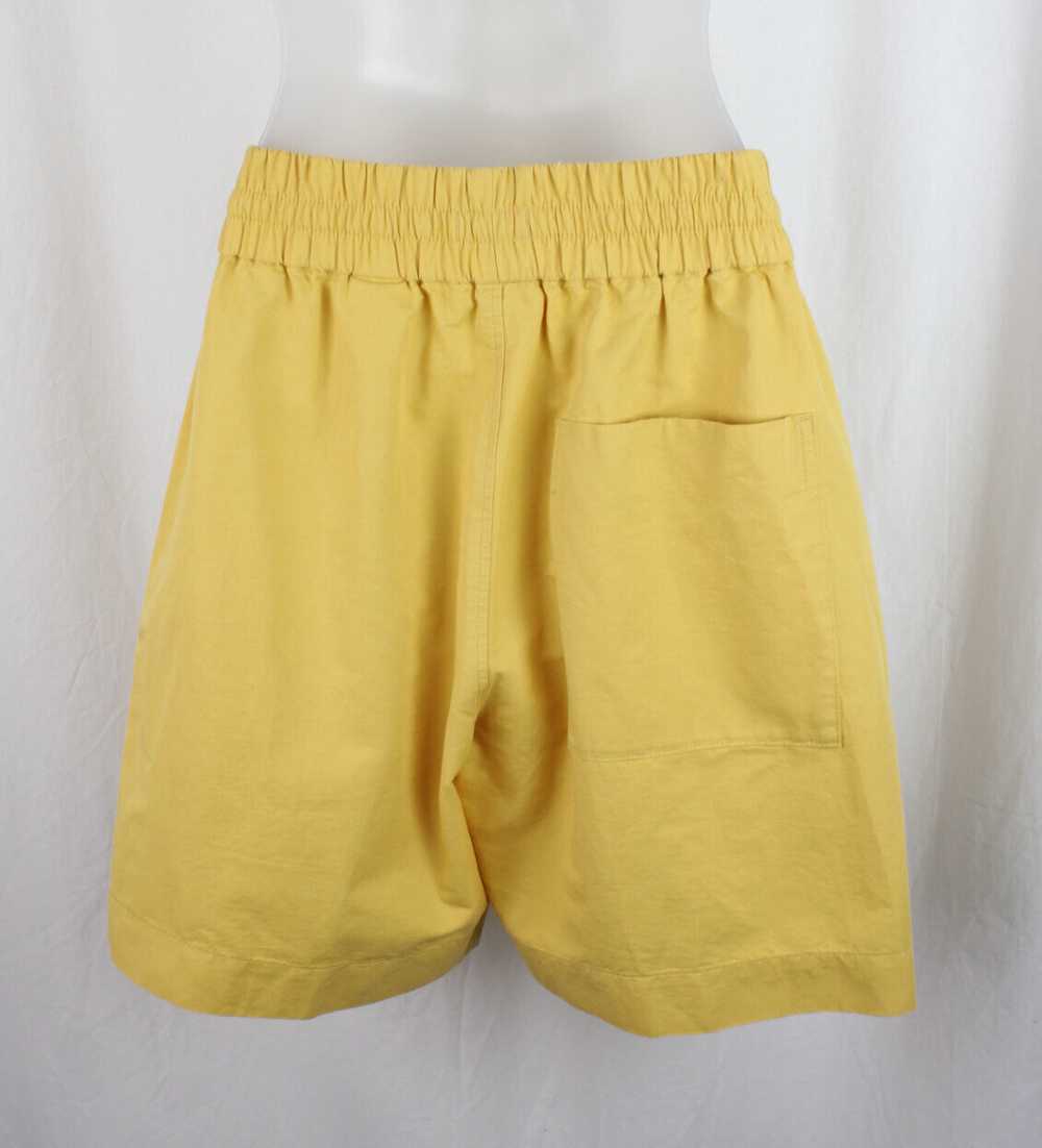 Cos Women's Yellow 100% Cotton Elastic Waist High… - image 2