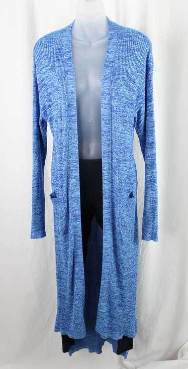 Cotton by Autumn Cashmere Blue Print 100% Cotton L