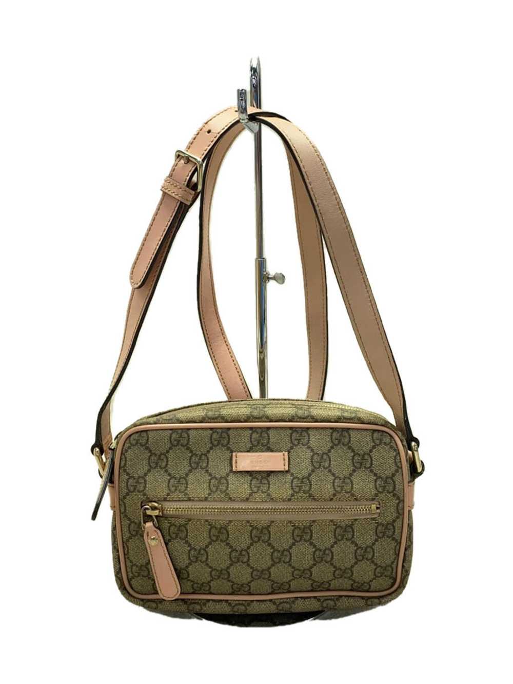 Used Gucci Shoulder Bag Gg Plus/Pvc/Pnk/Allover P… - image 1