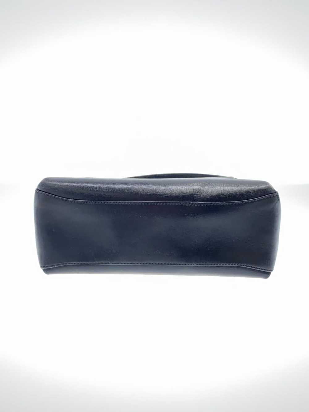 Used Gucci Handbag Old Gucci/Leather/Black/Made I… - image 4