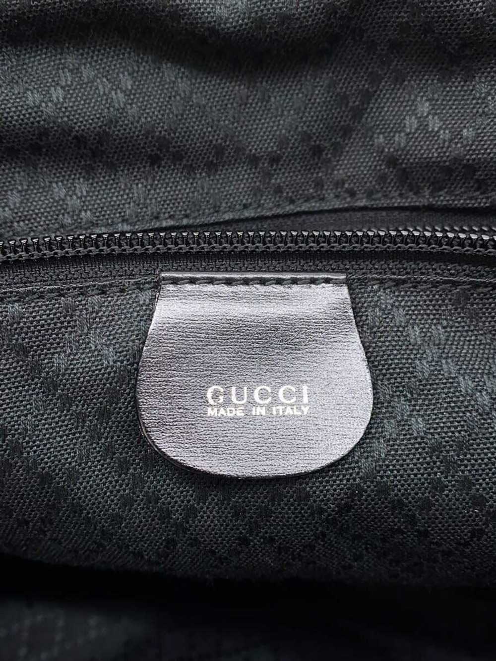 Used Gucci Boston Bag/Leather/Blk Bag - image 5
