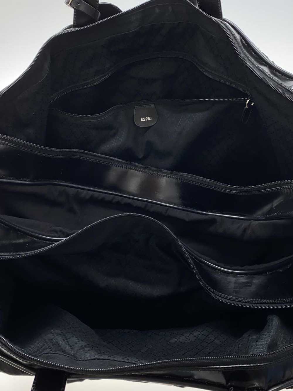 Used Gucci Boston Bag/Leather/Blk Bag - image 6
