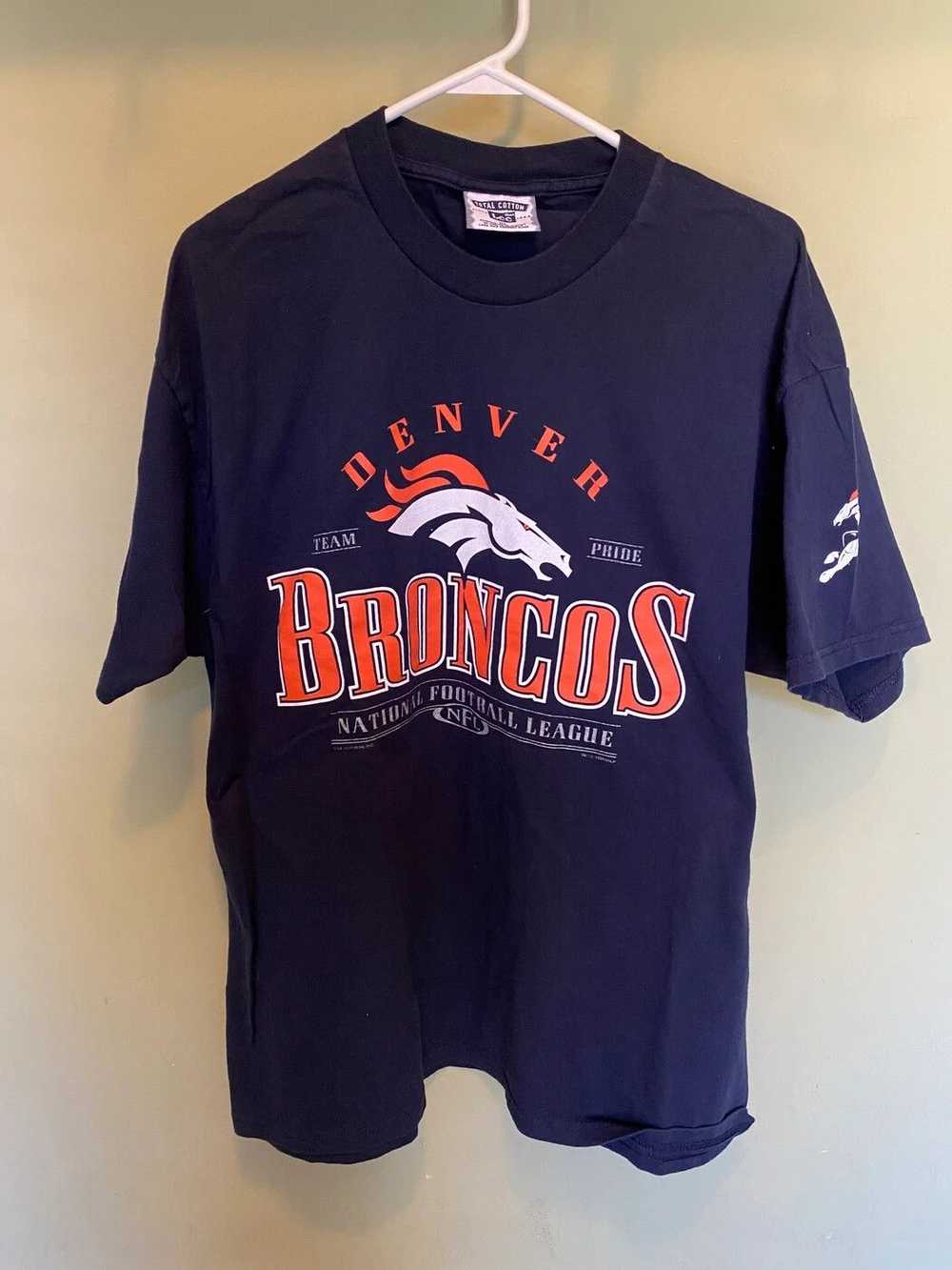 NFL × Vintage 1999 Denver Broncos T-Shirt - image 1