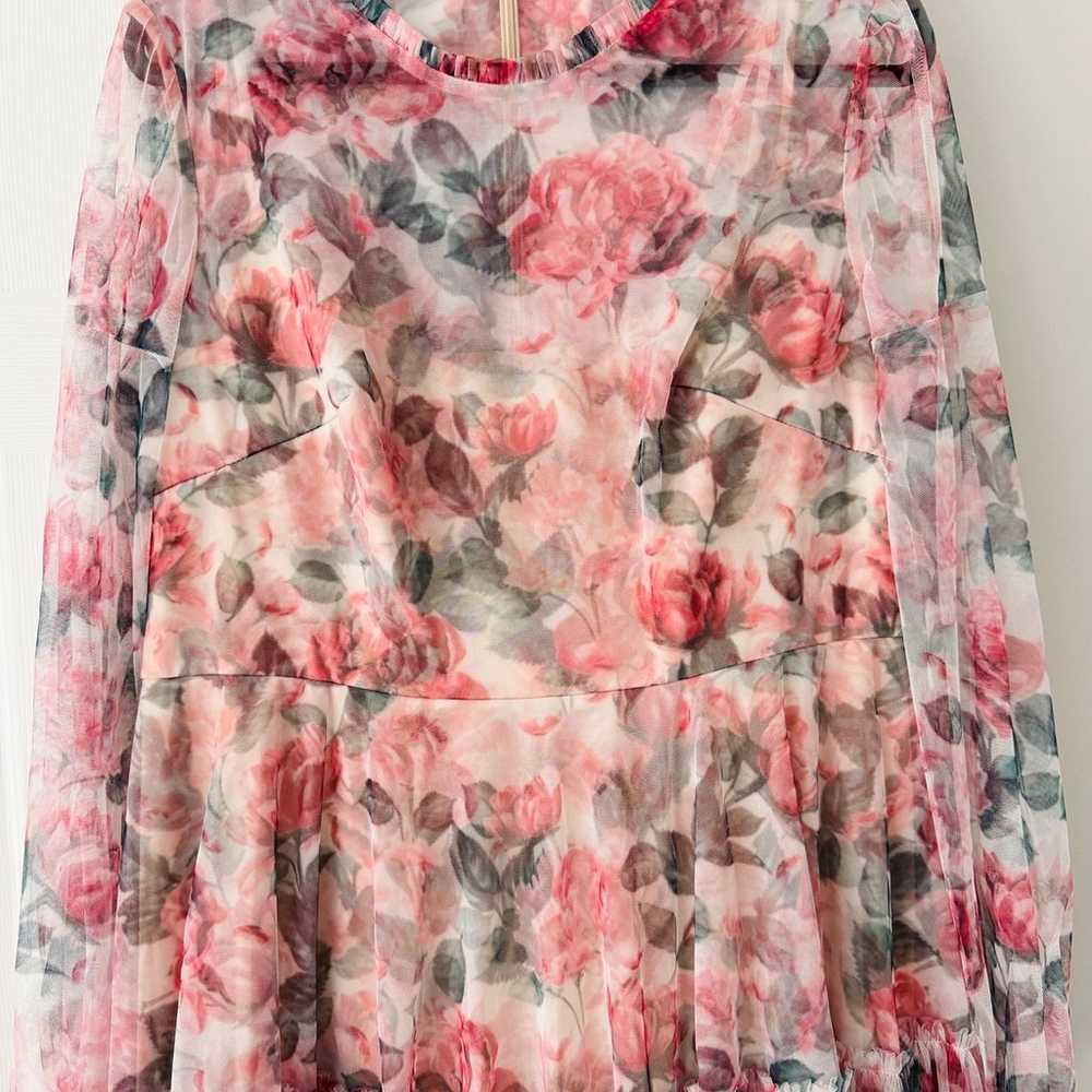 Mac Duggal Long Sleeve Floral Tiered Maxi Dress, … - image 7