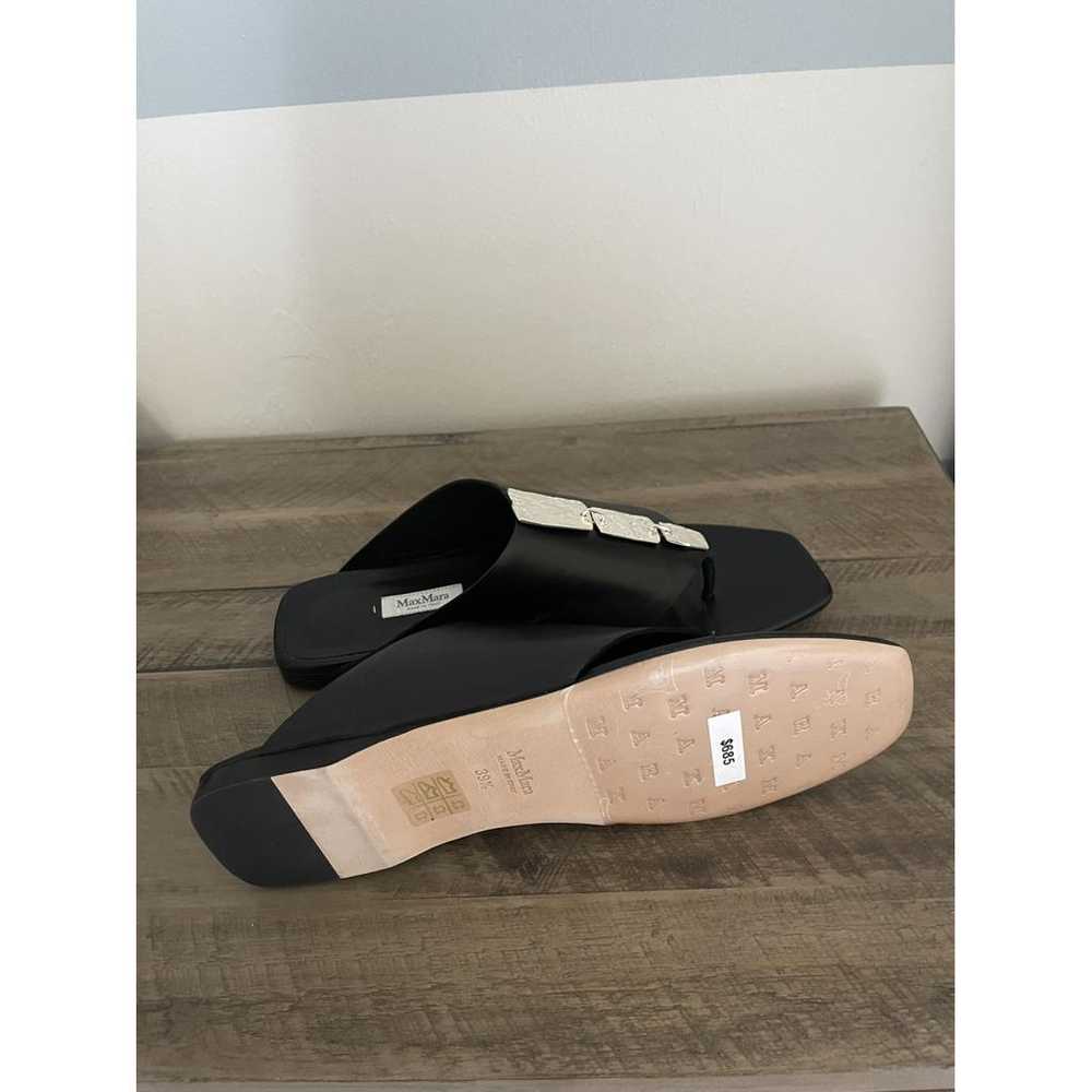 Max Mara Leather sandal - image 3