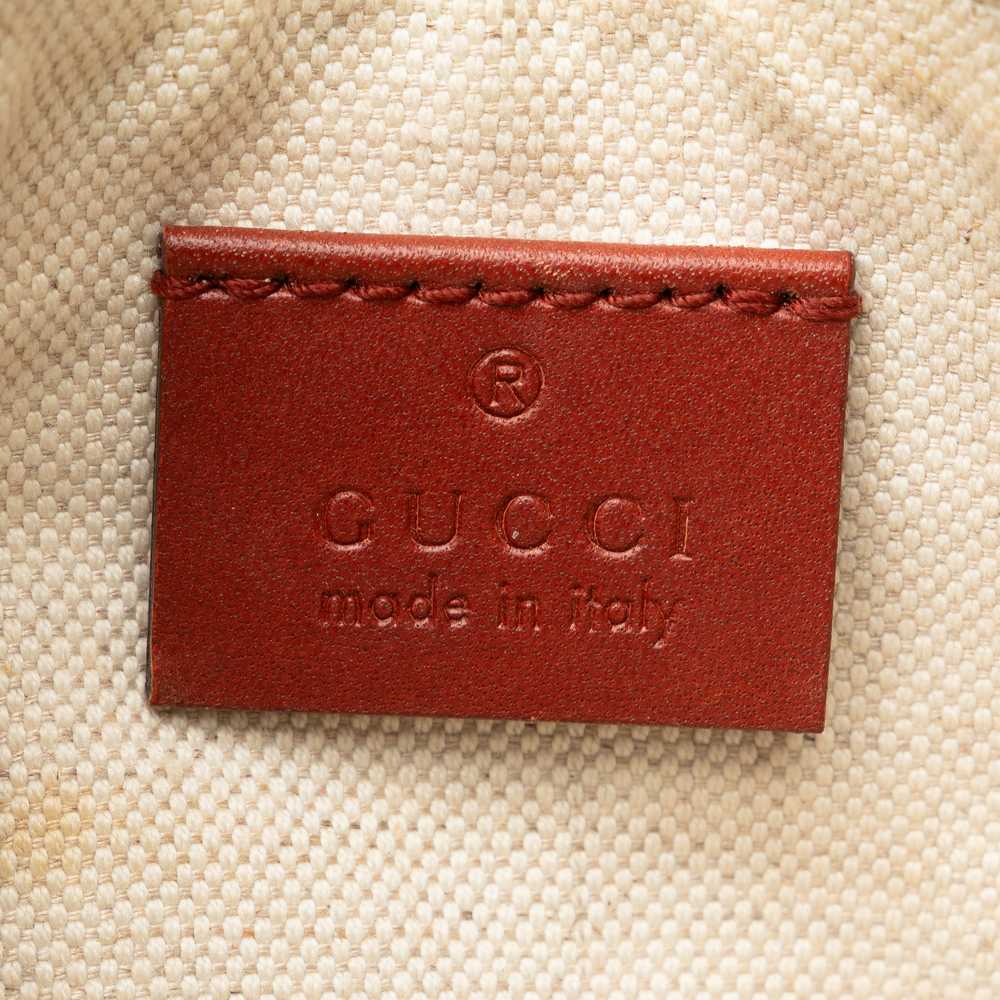 Authenticated Gucci Small GG Craft Tote Brown Bei… - image 8