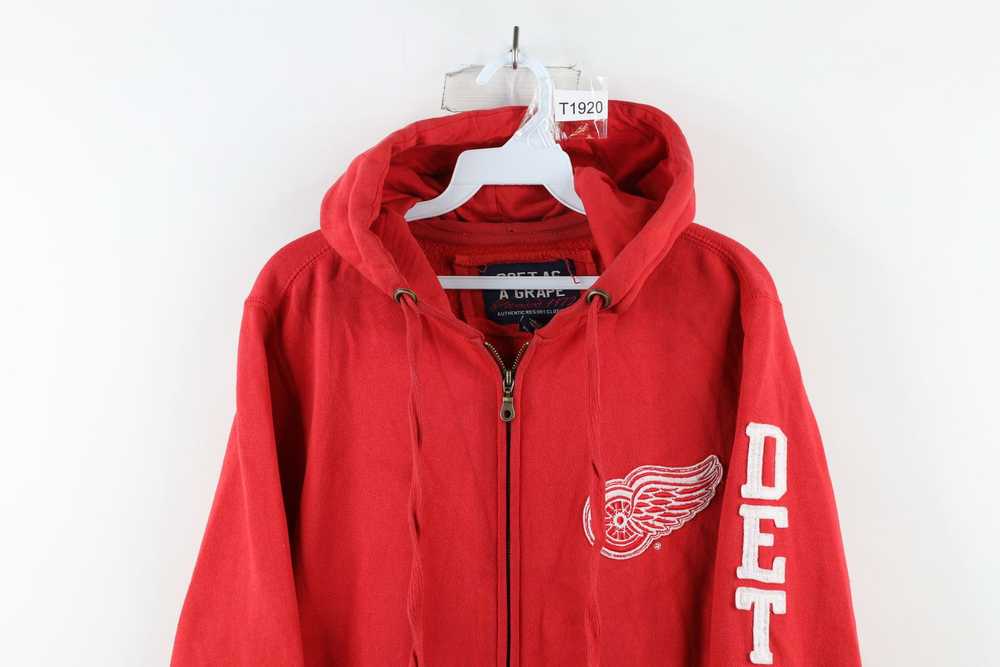 Vintage Vintage Spell Out Detroit Red Wings Hocke… - image 2