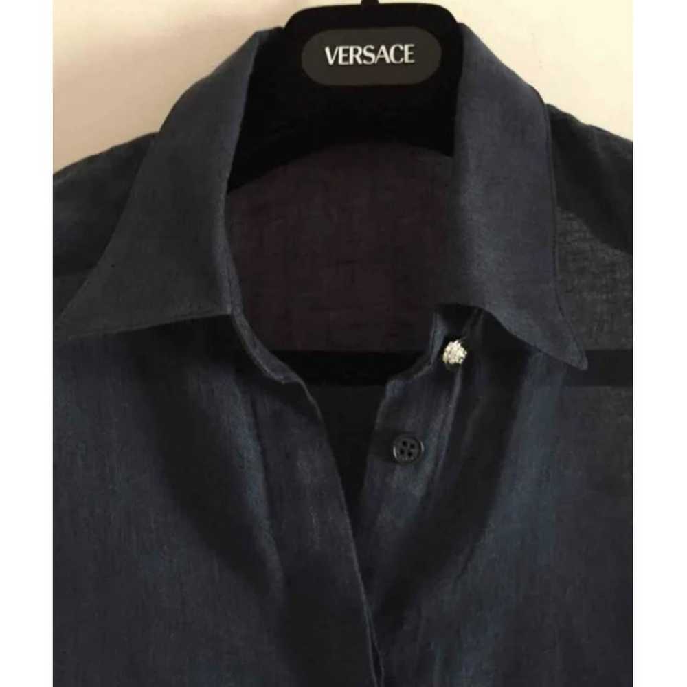 Versace Linen shirt - image 3