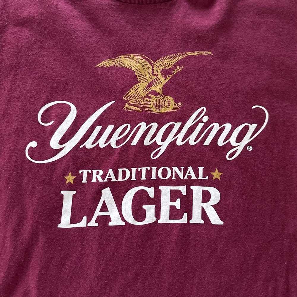 YUENGLING TRADITIONAL LAGER Adult T-Shirt Red Mar… - image 2
