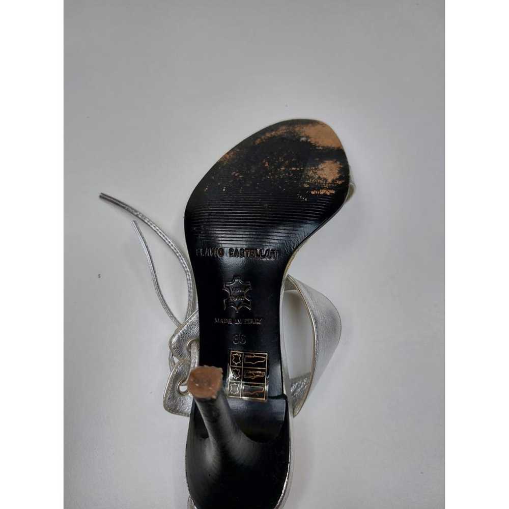 Flavio Castellani Leather sandals - image 4