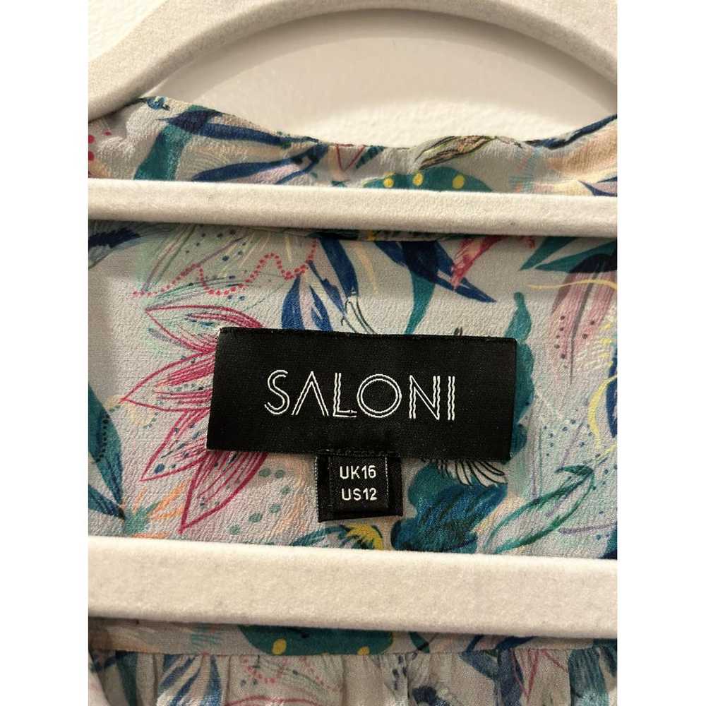 Saloni Silk mini dress - image 2