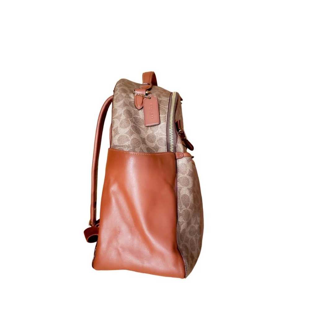 Coach Leather backpack - image 6