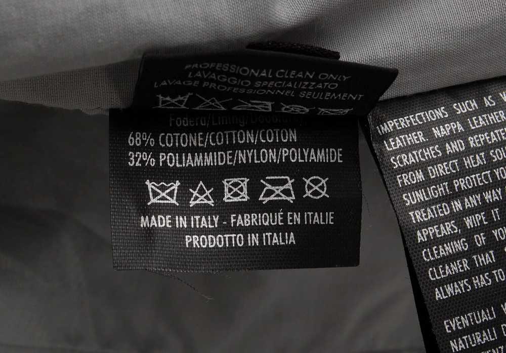 Gucci Original Gucci Unisex Leather Biker Vest si… - image 10