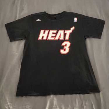 Dwyane Wade Miami Heat Adidas NBA  jersey t-shirt - image 1